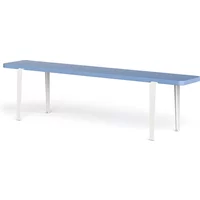 TipToe TipToe - LOU Bank, 170 x 30 cm, Buche taubenblau (RAL 5014) / cream white
