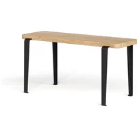 TipToe TipToe - LOU Bank, 90 x 30 cm, Eiche / graphit schwarz
