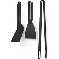 höfats höfats - Grillbesteck-Set (3-teilig), schwarz