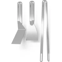 höfats höfats - Grillbesteck-Set (3-teilig), Edelstahl