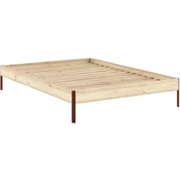 Karup Karup - Core Bett 140 x 200 cm, Kiefer / terra red
