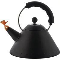 Alessi Alessi - Wasserkessel 9093 'Bird Kettle', schwarz / schwarz