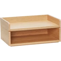 Hübsch Interior Hübsch Interior - Afour Schreibtisch Organizer, 33 x 22 cm, Eiche natur