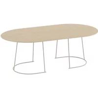 Muuto Muuto - Airy Couchtisch, groß, Eiche lackiert / off-white