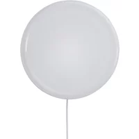 Muuto Muuto - Loop LED Wand- und Deckenleuchte, weiß (mit Kabel)