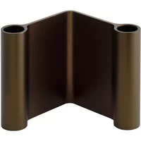 Muuto Muuto - Pair Kerzenhalter, H 11 cm, braun
