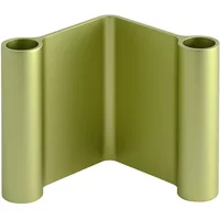 Muuto Muuto - Pair Kerzenhalter, H 11 cm, grün