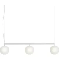 Muuto Muuto - Rime Rail Pendelleuchte, Ø 18 cm, weiß