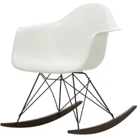 Vitra Vitra - Eames Plastic Armchair RAR RE, Ahorn dunkel / basic dark / weiß