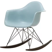 Vitra Vitra - Eames Plastic Armchair RAR RE, Ahorn dunkel / basic dark / eisgrau