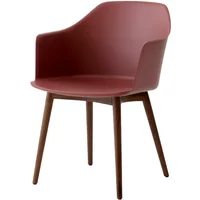&Tradition &Tradition - Rely Armchair HW76, Walnuss lackiert / rotbraun