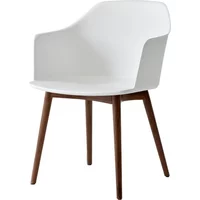 &Tradition &Tradition - Rely Armchair HW76, Walnuss lackiert / weiß