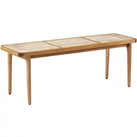 NORR 11 NORR11 - Le Roi Bank mit Rohrgeflecht, Esche natur