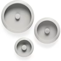 Fatboy Fatboy - Oloha Trio Schale mit LED Akkuleuchte, hellgrau