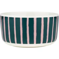 Marimekko Marimekko - Oiva Piccolo Schale, 500 ml, white / pink / dark green