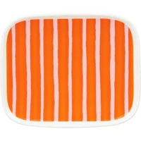 Marimekko Marimekko - Oiva Piccolo Teller, 15 x 12 cm, weiß / pink / orange