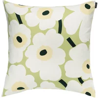 Marimekko Marimekko - Pieni Unikko Kissenbezug 50 x 50 cm, pear / off white / melon