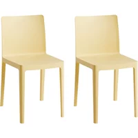 Hay HAY - Élémentaire Chair, hellgelb (2er Set)