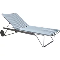 HOUE HOUE - CLICK Chaise Longue verstellbar, dusty light blue