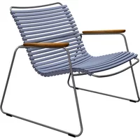 HOUE HOUE - CLICK Roomy Outdoor Lounge Chair, taubenblau