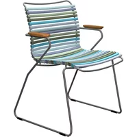 HOUE HOUE - CLICK Outdoor Dining Armlehnstuhl mit niedriger Lehne, multicolor 2