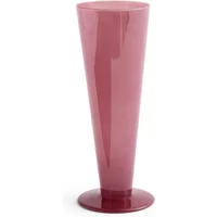 Hay HAY - Conical Vase M, Ø 8,3 x H 23 cm, rose and dark red