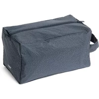 Hay HAY - Grid Wash Bag M, dunkelblau