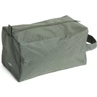 Hay HAY - Grid Wash Bag M, dunkelgrün