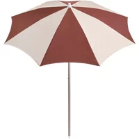 Hay HAY - Terrazza Sonnenschirm, achteckig, Ø 200 cm, off-white / burgundy