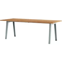 TipToe TipToe - NEW MODERN Esstisch 95 x 220 cm, recyceltes Altholz / pale blue