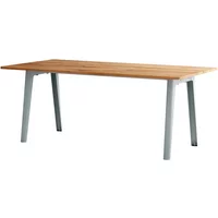 TipToe TipToe - NEW MODERN Esstisch 95 x 190 cm, recyceltes Altholz / pale blue