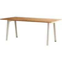 TipToe TipToe - NEW MODERN Esstisch 95 x 190 cm, recyceltes Altholz / cream white