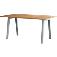 TipToe TipToe - NEW MODERN Esstisch 95 x 160 cm, recyceltes Altholz / pale blue