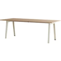 TipToe TipToe - NEW MODERN Esstisch 95 x 220 cm, Eiche / cream white