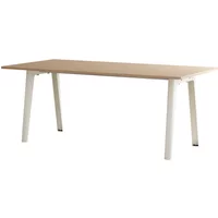 TipToe TipToe - NEW MODERN Esstisch 95 x 190 cm, Eiche / cream white
