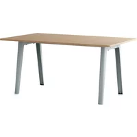 TipToe TipToe - NEW MODERN Esstisch 95 x 160 cm, Eiche / pale blue