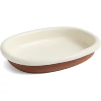 Hay HAY - Barro Servierschale oval, L, off-white