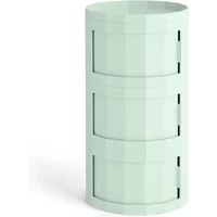 Hay HAY - Facet Cabinet 30 mit Füßen und Rollen, soft mint