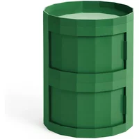 Hay HAY - Facet Cabinet 20 mit Füßen und Rollen cm, spinach green