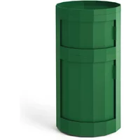 Hay HAY - Facet Cabinet 110 mit Füßen und Rollen, spinach green