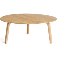 Hay HAY - Bella Couchtisch Ø 80 cm / H 32 cm, Eiche lackiert