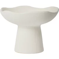 Broste Copenhagen Broste Copenhagen - Momo Kerzenhalter Ø 12 x H 9, weiß matt
