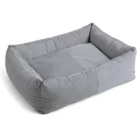 Hay HAY - Hundebett, Zip, L, blau / weiße Streifen