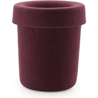 Normann Copenhagen Normann Copenhagen - Hide Büroabfalleimer, burgundy