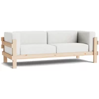 Normann Copenhagen Normann Copenhagen - Kube 3-Sitzer Sofa, Kiefer / Hallingdal 110