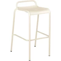 Fermob Fermob - Luxembourg Barhocker Stapelbar, H 78 cm, latte-beige