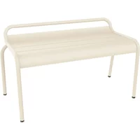 Fermob Fermob - Luxembourg Gartenbank ohne Rückenlehne 90 cm, latte-beige