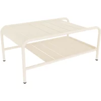 Fermob Fermob - Luxembourg Niedriger Tisch / Fußbank, latte-beige