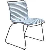 HOUE HOUE - CLICK Outdoor Dining Stuhl, dusty light blue