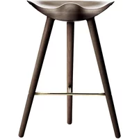 Audo Copenhagen Audo - ML 42 Barhocker H 69 cm, Eiche geölt / Messing